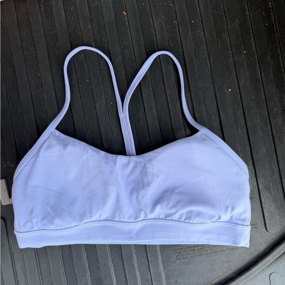 Lilac Strappy Bra Lululemon